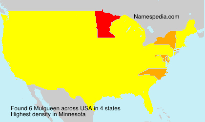 Surname Mulgueen in USA Surname Mulgueen in USA