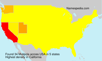 Surname Mulipola in USA Surname Mulipola in USA