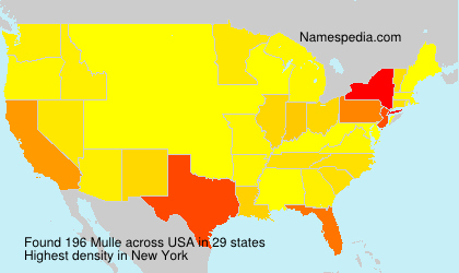 Surname Mulle in USA Surname Mulle in USA
