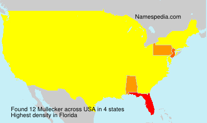 Surname Mullecker in USA Surname Mullecker in USA