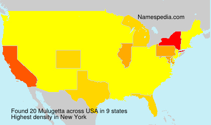 Surname Mulugetta in USA Surname Mulugetta in USA