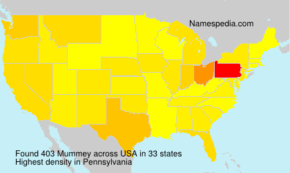 Surname Mummey in USA Surname Mummey in USA