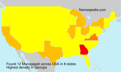 Surname Munagapati in USA Surname Munagapati in USA