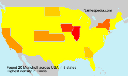 Surname Munchoff in USA Surname Munchoff in USA
