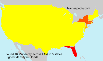 Surname Mundaray in USA Surname Mundaray in USA