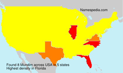 Surname Mundim in USA Surname Mundim in USA