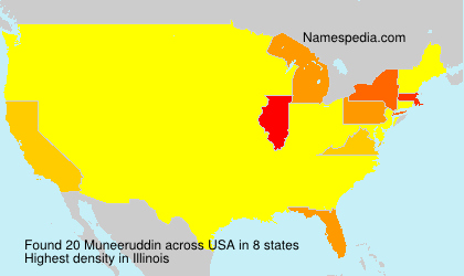 Surname Muneeruddin in USA Surname Muneeruddin in USA