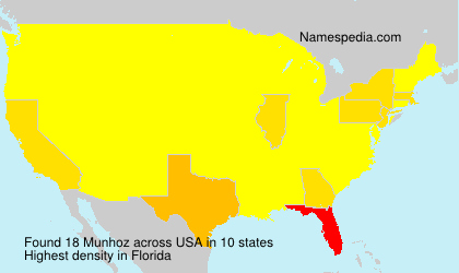 Surname Munhoz in USA Surname Munhoz in USA