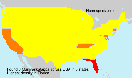 Surname Munivenkatappa in USA Surname Munivenkatappa in USA