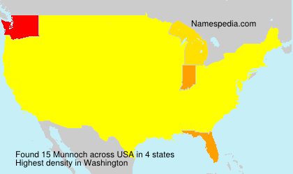 Surname Munnoch in USA Surname Munnoch in USA