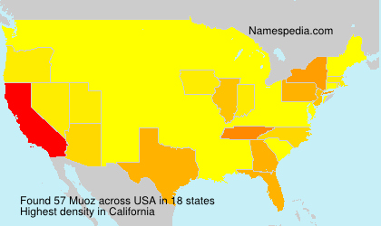 Surname Muoz in USA Surname Muoz in USA