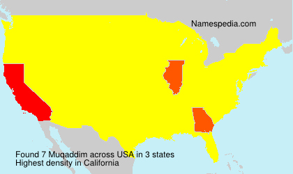 Surname Muqaddim in USA Surname Muqaddim in USA