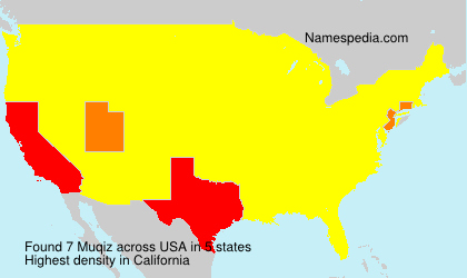 Surname Muqiz in USA Surname Muqiz in USA