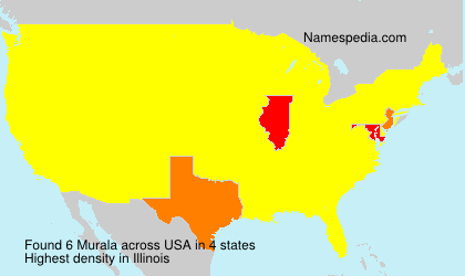 Surname Murala in USA Surname Murala in USA
