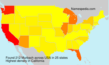 Surname Murbach in USA Surname Murbach in USA