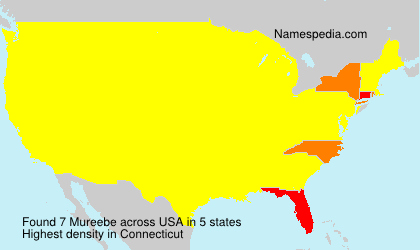 Surname Mureebe in USA Surname Mureebe in USA