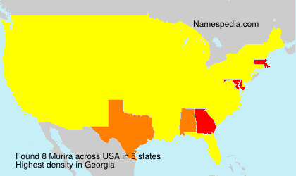 Surname Murira in USA Surname Murira in USA