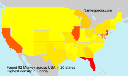 Surname Murkey in USA Surname Murkey in USA