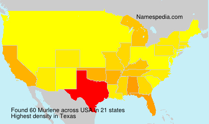 Surname Murlene in USA Surname Murlene in USA