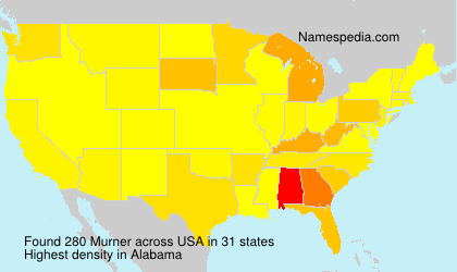 Surname Murner in USA Surname Murner in USA