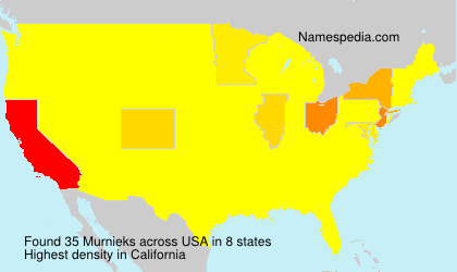 Surname Murnieks in USA Surname Murnieks in USA