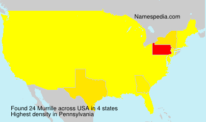Surname Murrille in USA Surname Murrille in USA