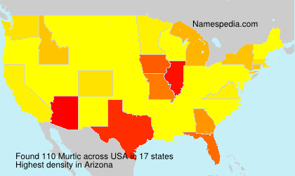 Surname Murtic in USA Surname Murtic in USA