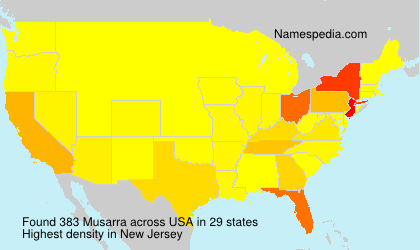 Surname Musarra in USA Surname Musarra in USA