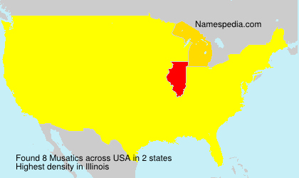 Surname Musatics in USA Surname Musatics in USA