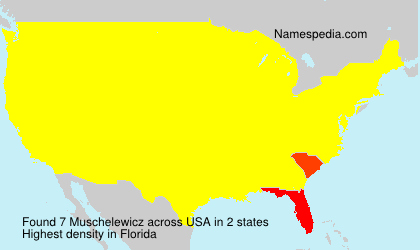 Surname Muschelewicz in USA Surname Muschelewicz in USA