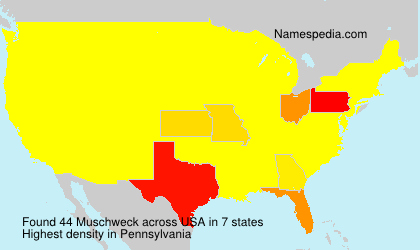 Surname Muschweck in USA Surname Muschweck in USA