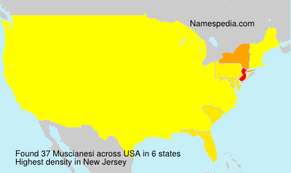 Surname Muscianesi in USA Surname Muscianesi in USA