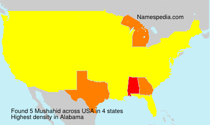 Surname Mushahid in USA Surname Mushahid in USA