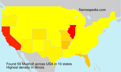 Surname Musholt in USA Surname Musholt in USA