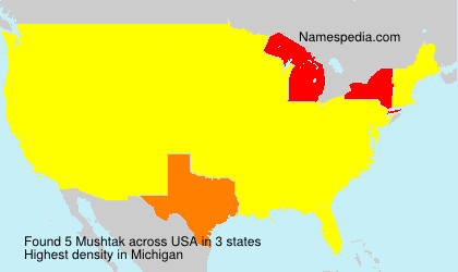 Surname Mushtak in USA Surname Mushtak in USA