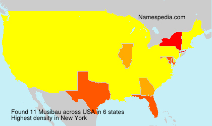 Surname Musibau in USA