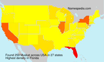 Surname Muskat in USA Surname Muskat in USA