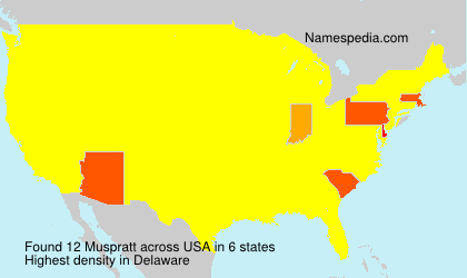 Surname Muspratt in USA Surname Muspratt in USA