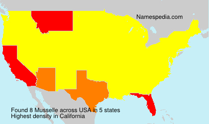 Surname Musselle in USA Surname Musselle in USA