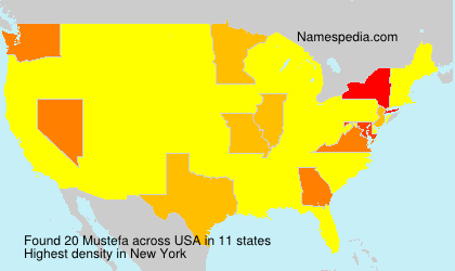 Surname Mustefa in USA Surname Mustefa in USA