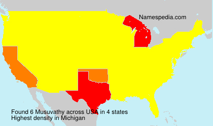 Surname Musuvathy in USA Surname Musuvathy in USA