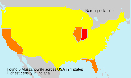 Surname Muszanowski in USA Surname Muszanowski in USA