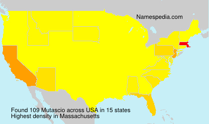 Surname Mutascio in USA Surname Mutascio in USA