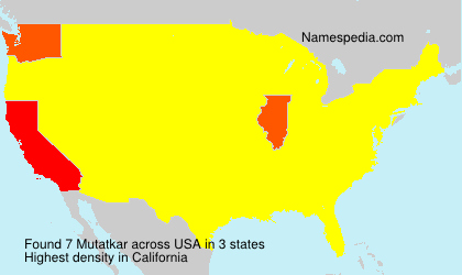 Surname Mutatkar in USA Surname Mutatkar in USA