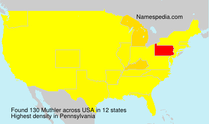 Surname Muthler in USA Surname Muthler in USA
