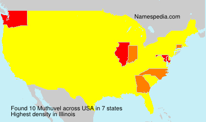 Surname Muthuvel in USA Surname Muthuvel in USA