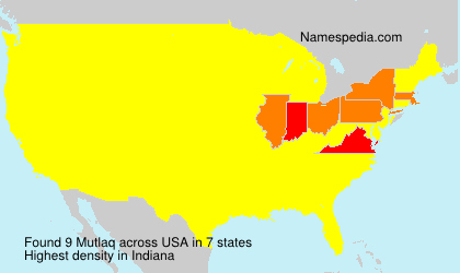 Surname Mutlaq in USA Surname Mutlaq in USA