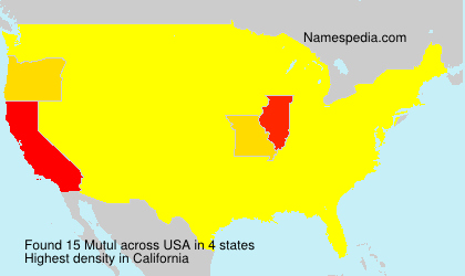 Surname Mutul in USA Surname Mutul in USA