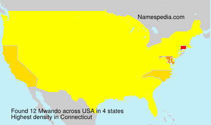 Surname Mwando in USA Surname Mwando in USA