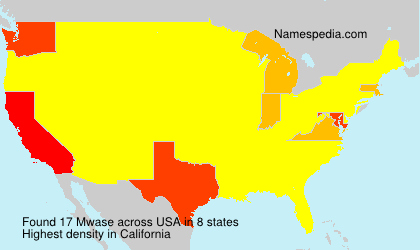 Surname Mwase in USA Surname Mwase in USA